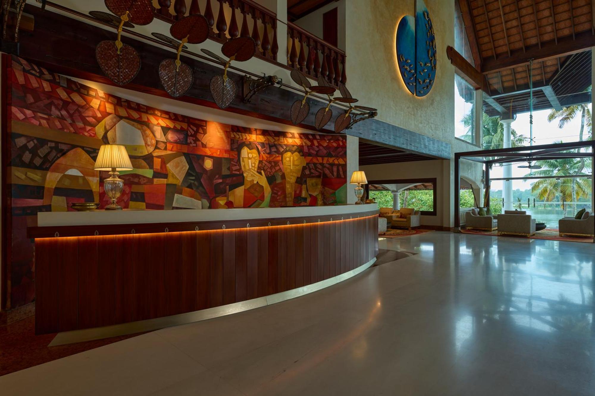 The Leela Ashtamudi, A Raviz Hotel Kollam Εξωτερικό φωτογραφία Lobby